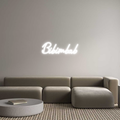 Custom Neon: Bibimbab