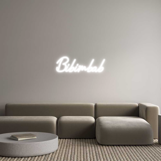 Custom Neon: Bibimbab