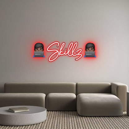 Custom Neon: 👨🏿‍💻Skillz...