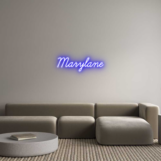 Custom Neon: Marylane
