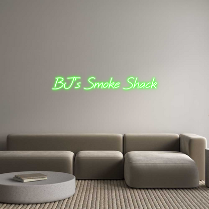 Custom Neon: BJ's Smoke Sh...