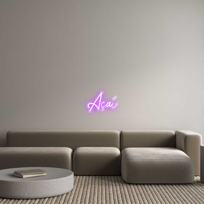 Custom Neon: Açaí