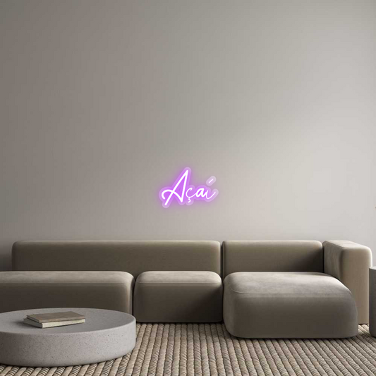 Custom Neon: Açaí