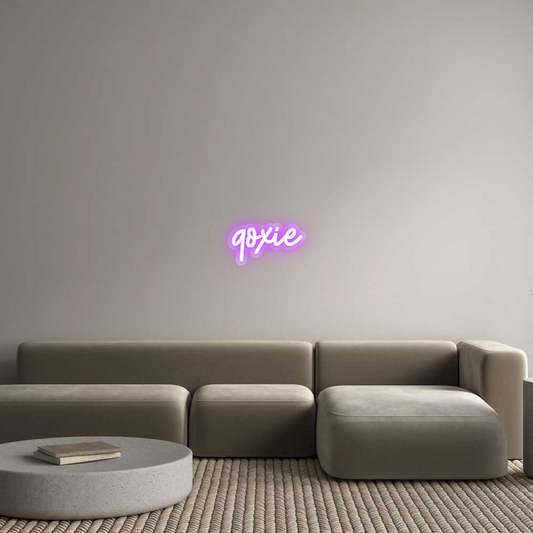 Custom Neon: qoxie