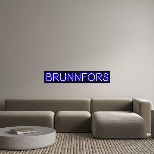 Custom Neon: Brunnfors