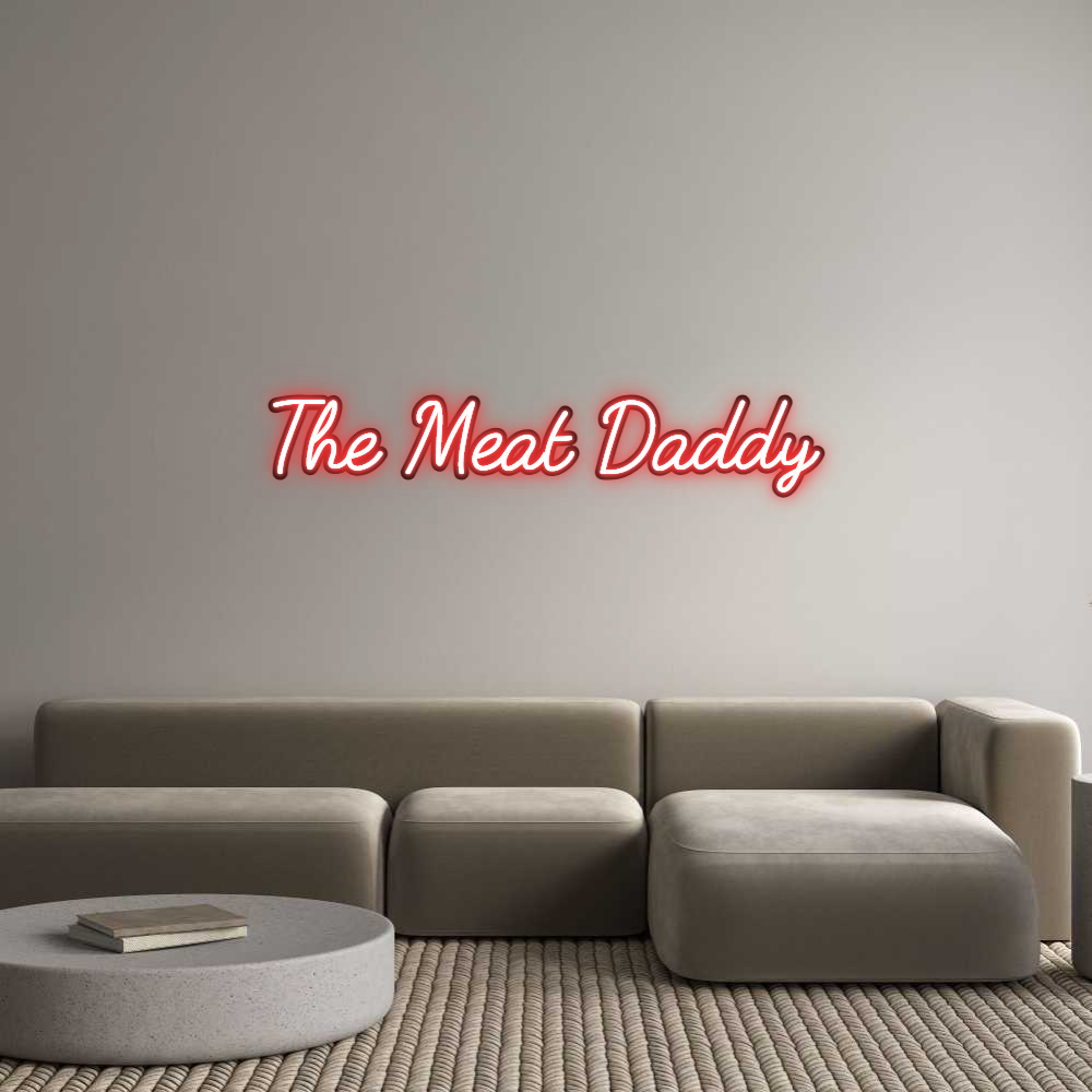 Custom Neon: The Meat Daddy