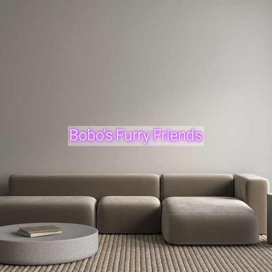 Custom Neon: Bobo’s Furry ...