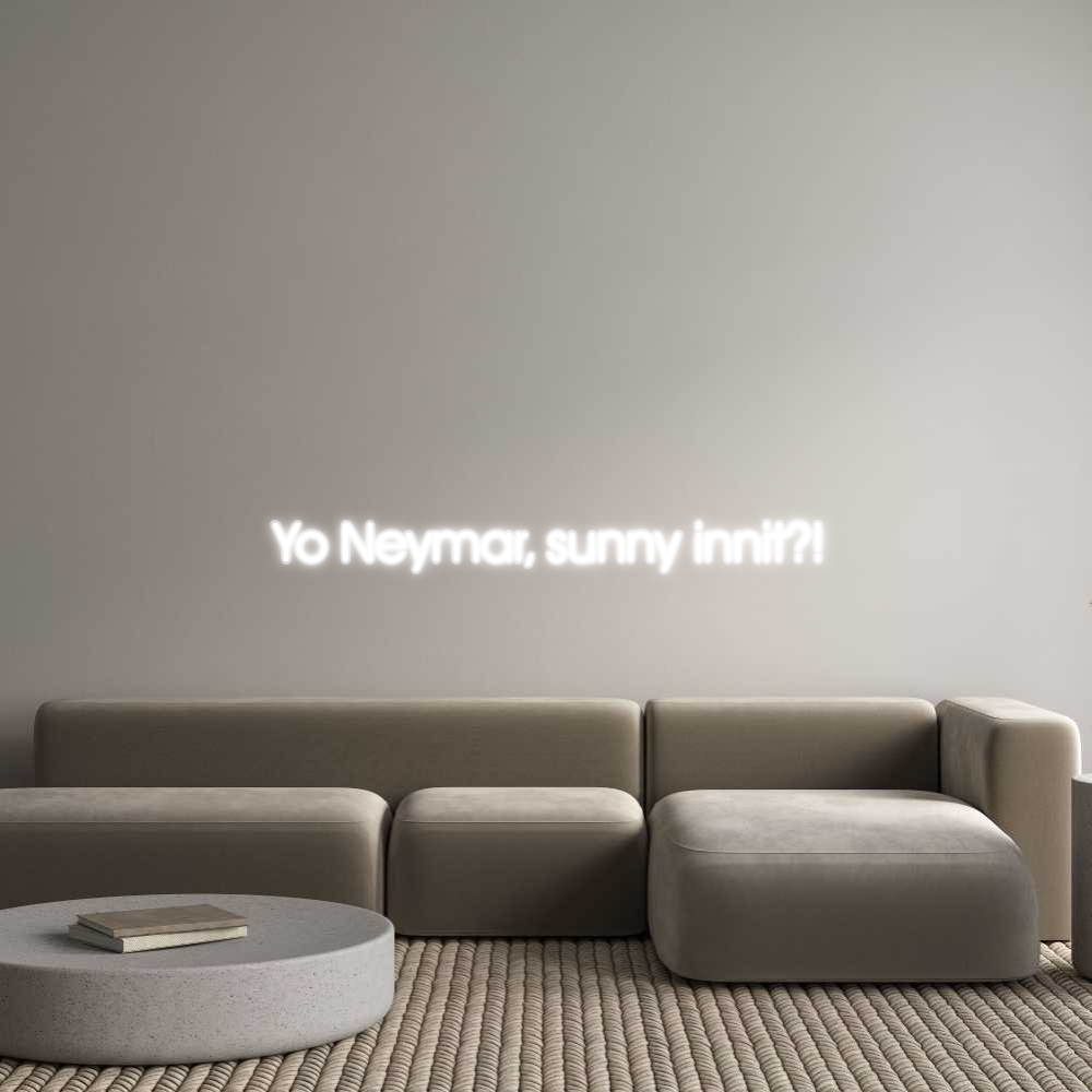 Custom Neon: Yo Neymar, su...