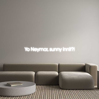 Custom Neon: Yo Neymar, su...