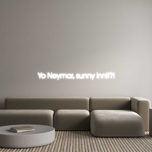 Custom Neon: Yo Neymar, su...