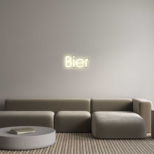 Custom Neon: Bier