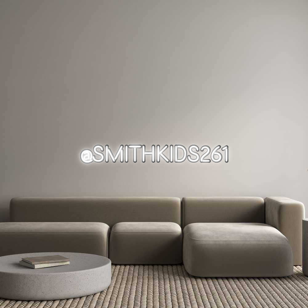 Custom Neon: @smithkids261