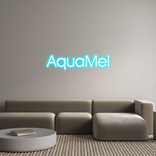 Custom Neon: AquaMel