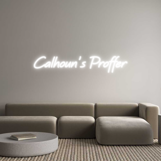 Custom Neon: Calhoun’s Pro...