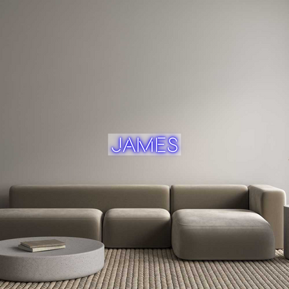 Custom Neon: James