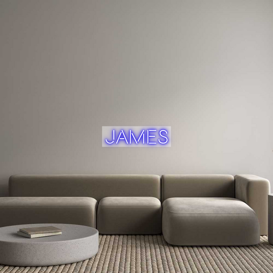 Custom Neon: James