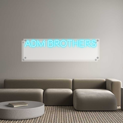 Custom Neon: ADM BROTHERS