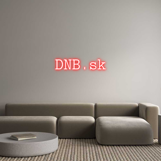 Custom Neon: DNB.sk