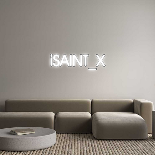 Custom Neon: iSAINT_X