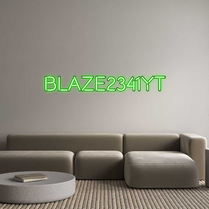 Custom Neon: BLAZE2341YT