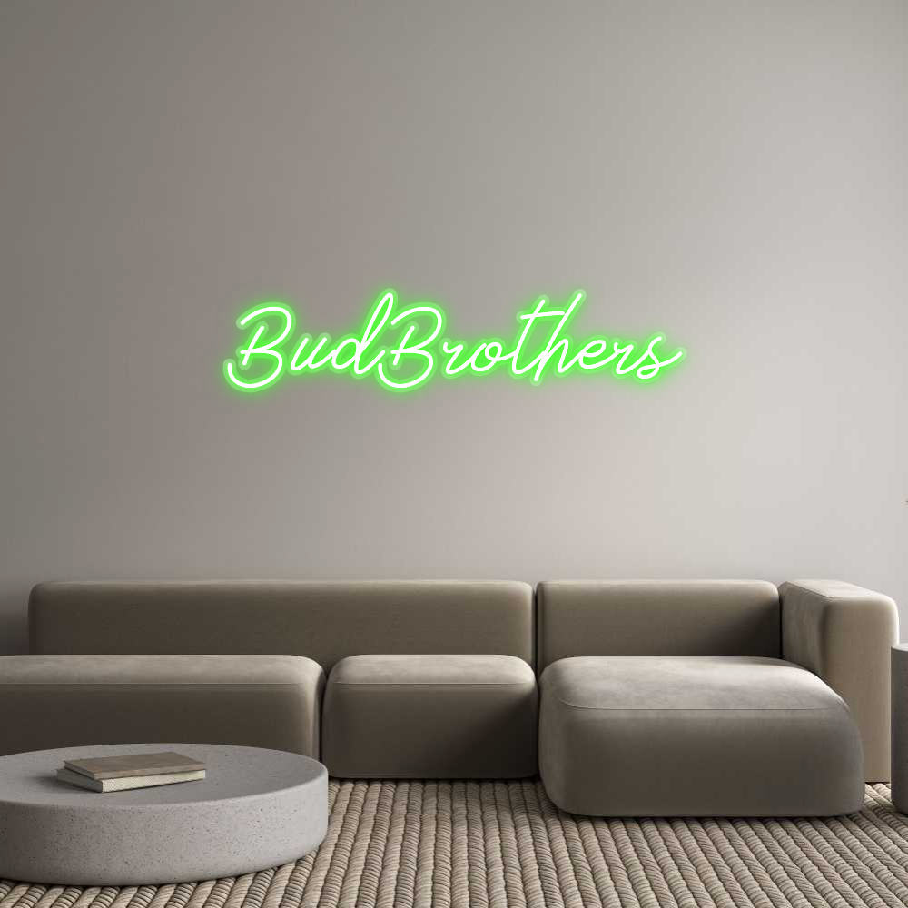 Custom Neon: BudBrothers