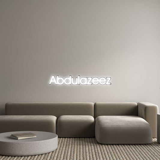 Custom Neon: Abdulazeez