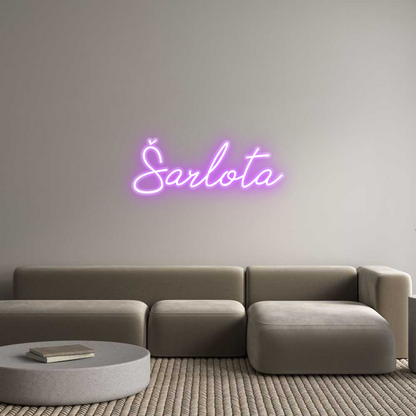 Custom Neon: Šarlota