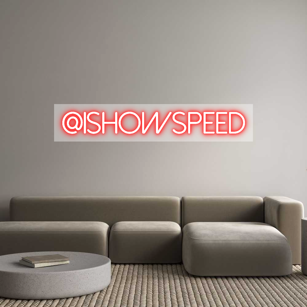 Custom Neon: @Ishowspeed