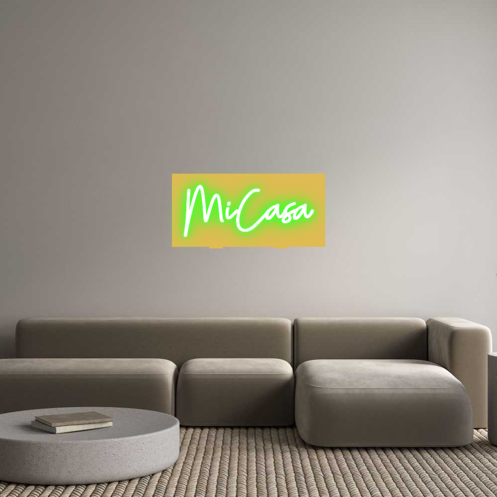 Custom Neon: MiCasa