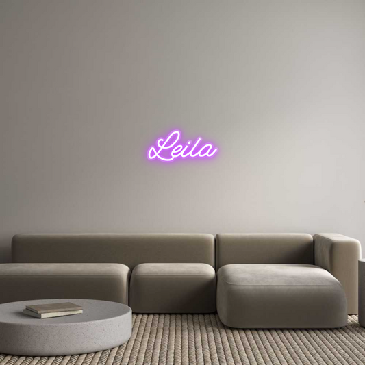 Custom Neon: Leila