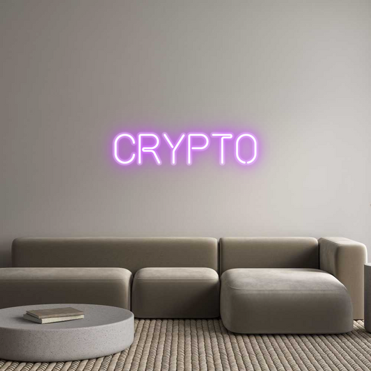 Custom Neon: Crypto