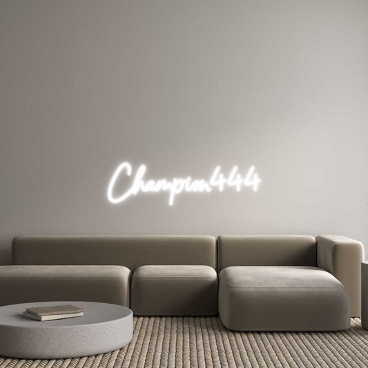Custom Neon: Champion444
