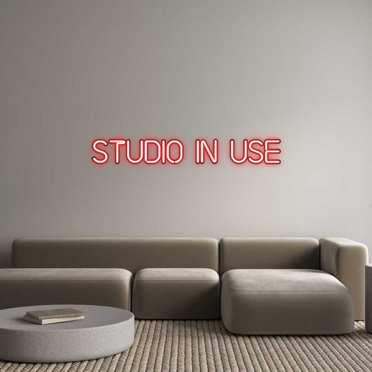 Custom Neon: Studio In USE