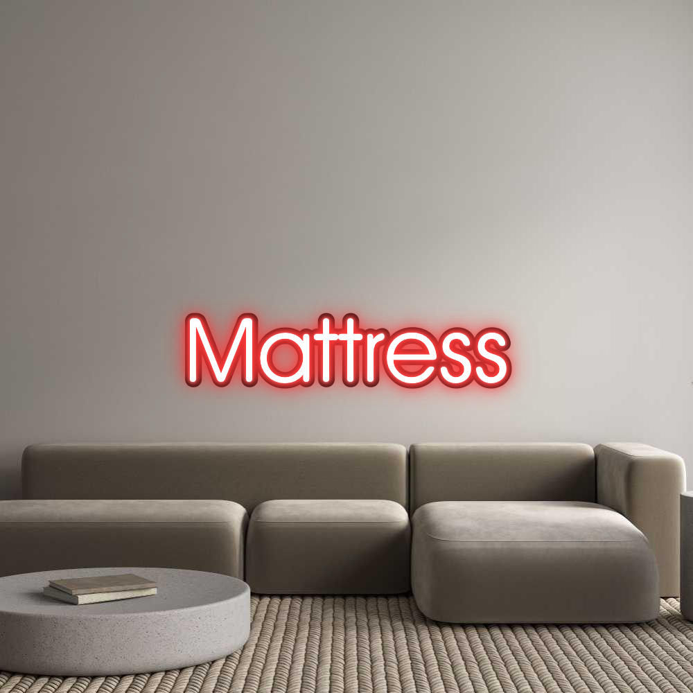 Custom Neon: Mattress