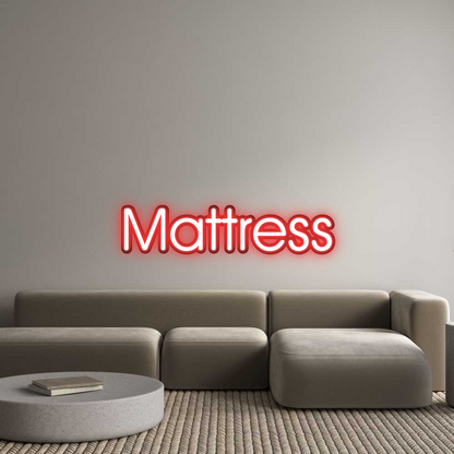 Custom Neon: Mattress