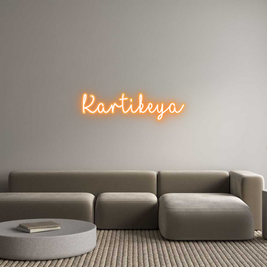 Custom Neon: Kartikeya