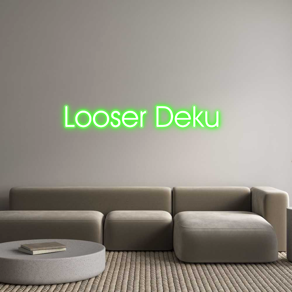 Custom Neon: Looser Deku