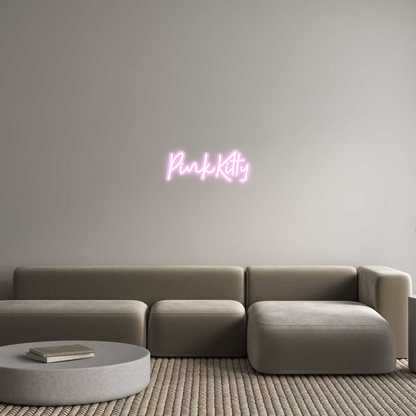 Custom Neon: PinkKitty