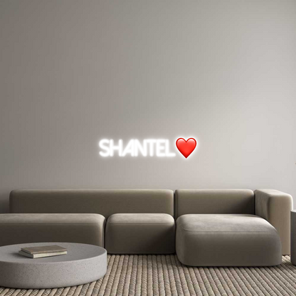 Custom Neon: Shantel❤️