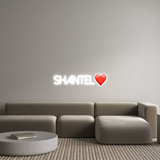 Custom Neon: Shantel❤️