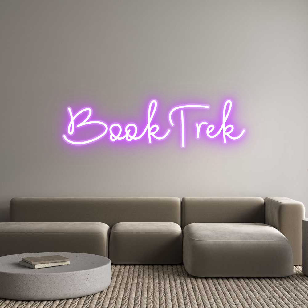 Custom Neon: BookTrek