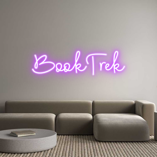 Custom Neon: BookTrek