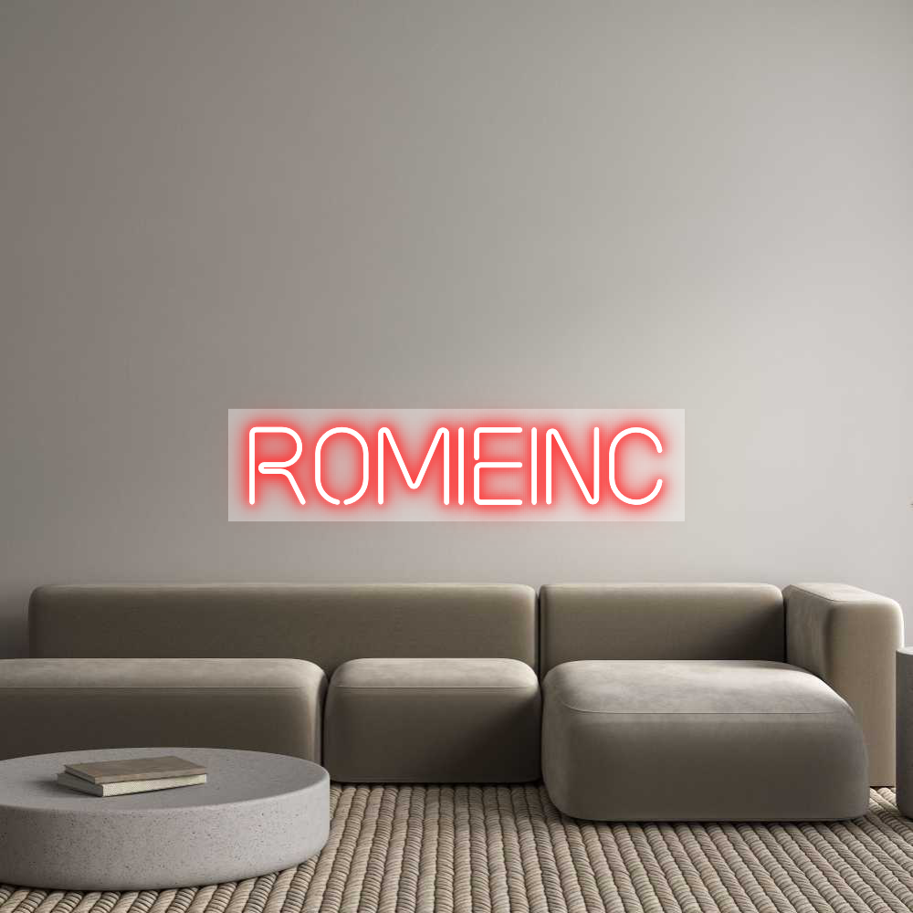 Custom Neon: RomieINC