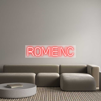 Custom Neon: RomieINC
