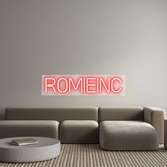 Custom Neon: RomieINC