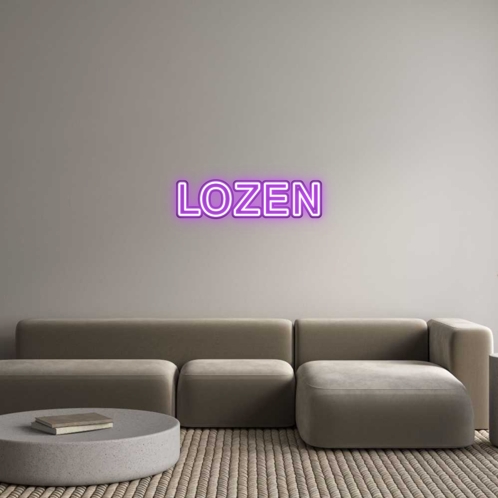 Custom Neon: LOZEN