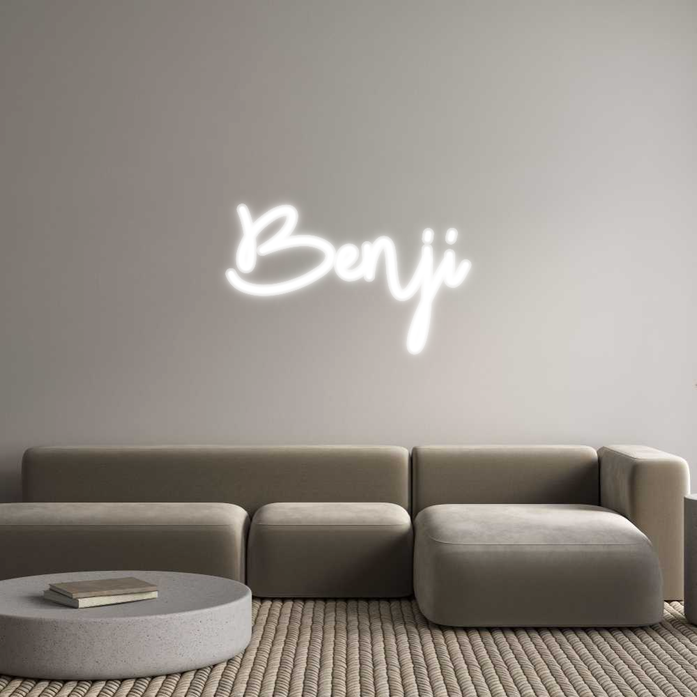 Custom Neon: Benji