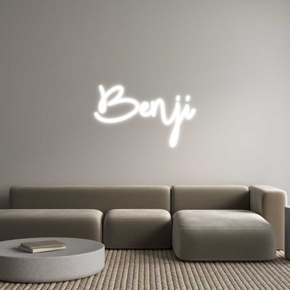 Custom Neon: Benji