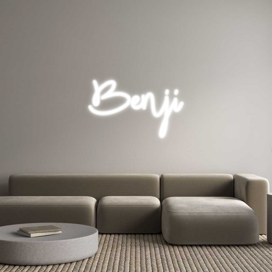 Custom Neon: Benji