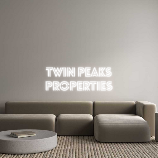 Custom Neon: Twin Peaks
P...